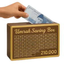 Wooden Umera Saving Box